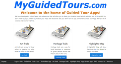 Desktop Screenshot of myguidedtours.com